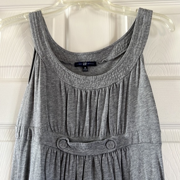 Women’s Gray Casual Pull on Dress, Gap Size M - Picture 3 of 6